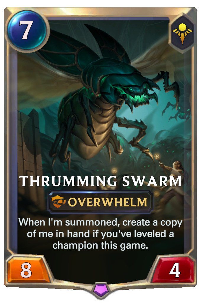 Thrumming Swarm (LoR card)
