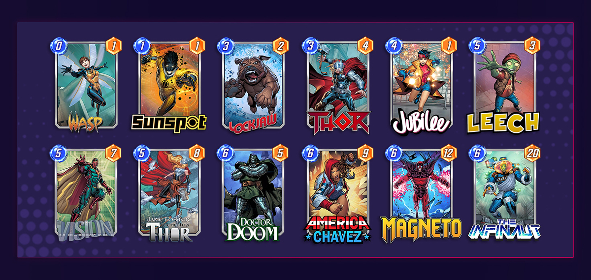 Marvel Snap Lockjaw Thor Deck