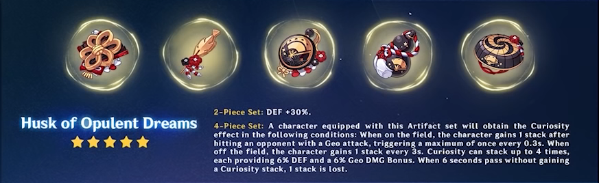 Genshin Impact Husk of Opulent Dreams