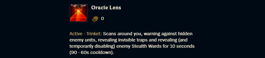 Oracle Lens