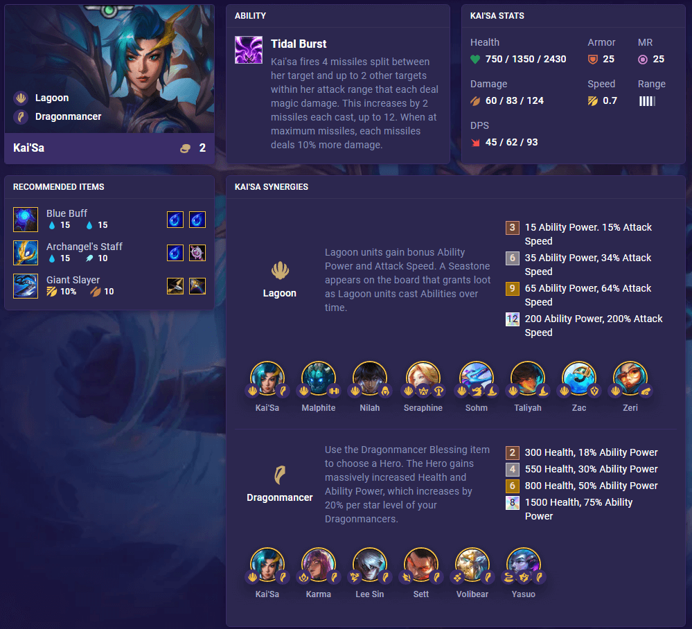 TFT Set 7.5 Kai'Sa