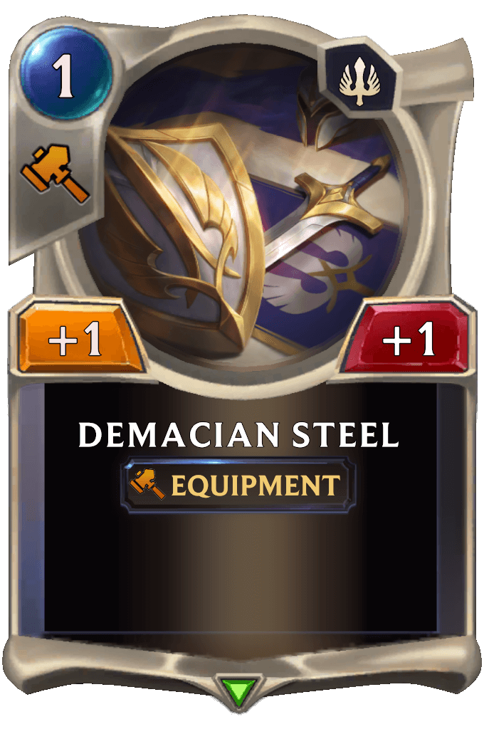 demacian steel lor card