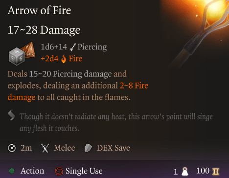 arrow of fire