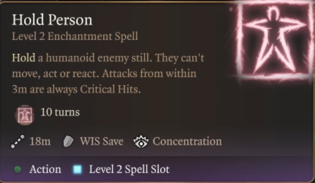 BG3 hold person