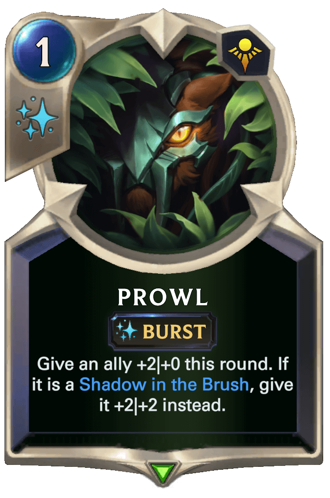 prowl lor card