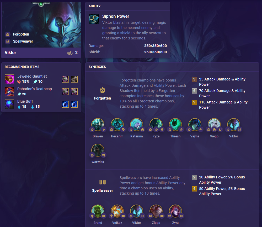 TFT Set 5 Viktor