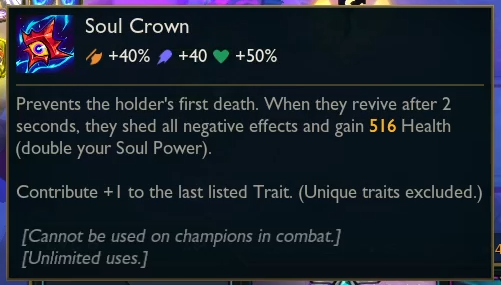 TFT Soul Crown