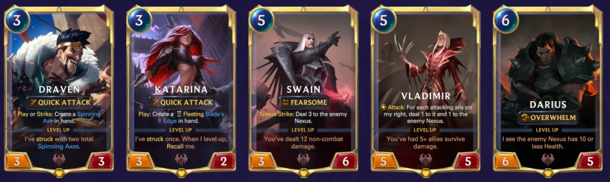 All Noxus champions