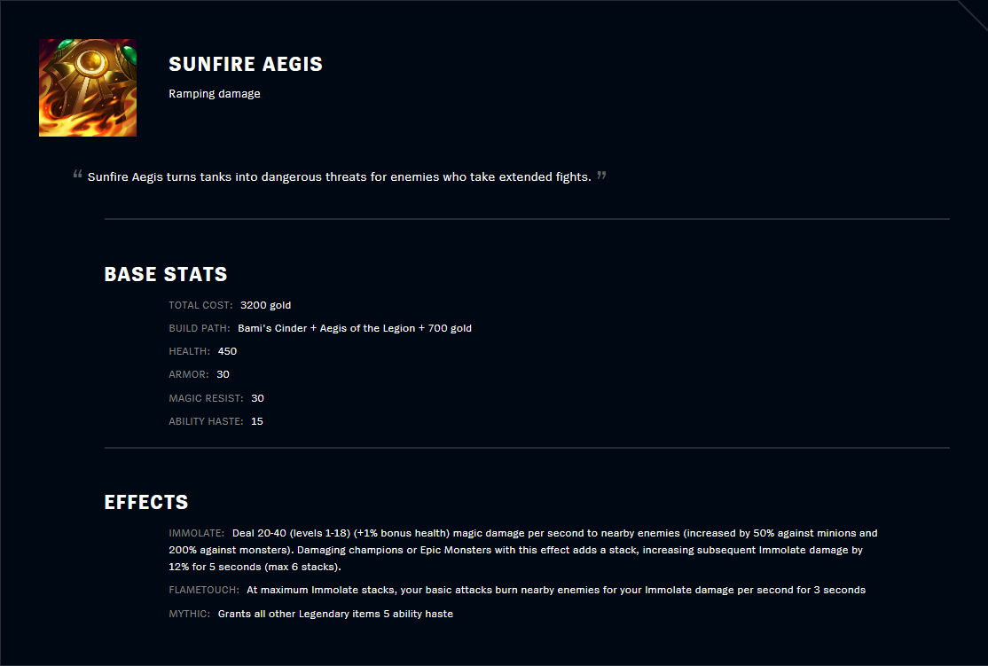 Sunfire Aegis