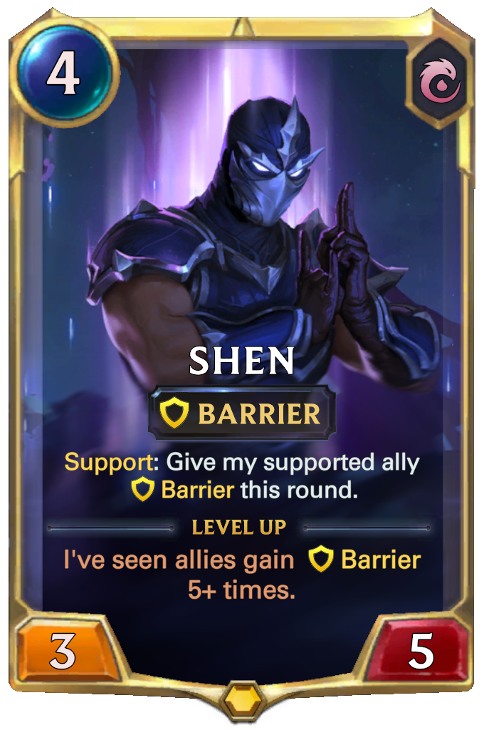 28b1f8f3-shen-lvl1-lor-card Shen lvl1 (LoR Card)
