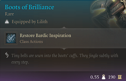 boots of brilliance