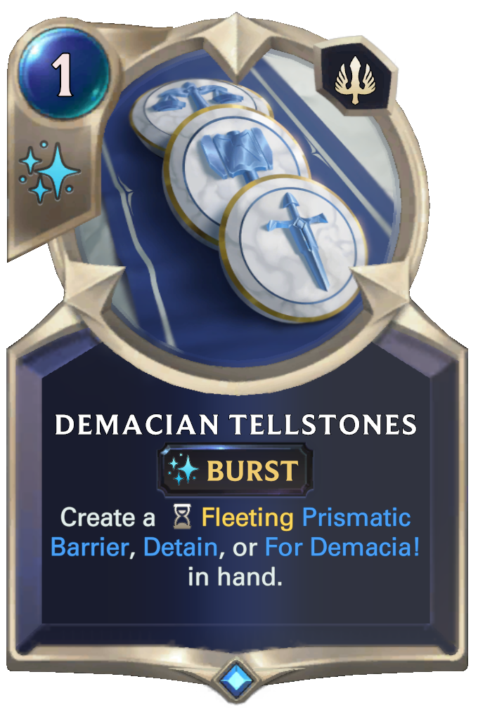 2e0e0a0d-demacian-tellstones-lor-card demacian tellstones lor card