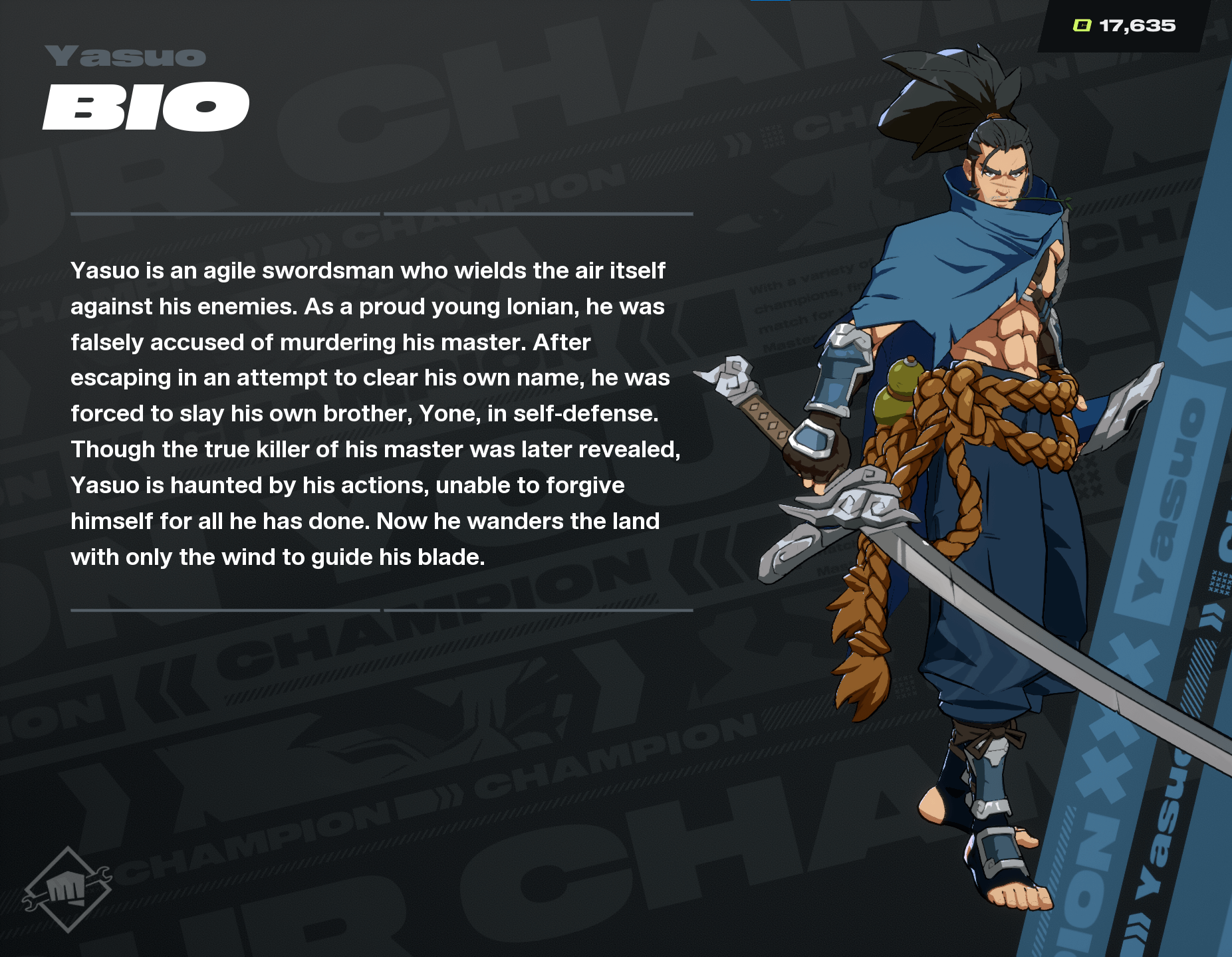 2xko yasuo bio