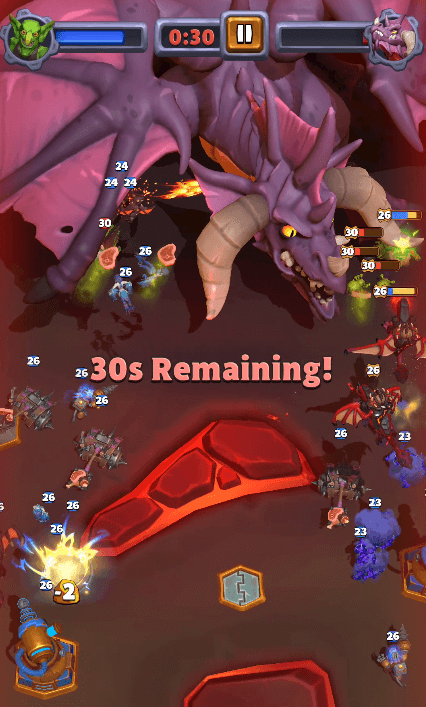 30 seconds remaining vs onyxia