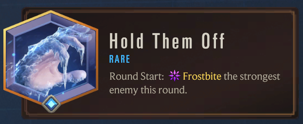 Hold Them Off (Lab of Legends)
