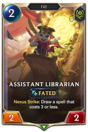 35229d27-assistant-librarian-lor-card-2 Assistant Librarian (LoR Card)