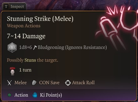 stunning strike