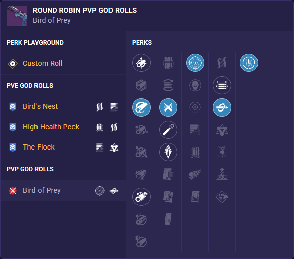 round robin pvp god rolls