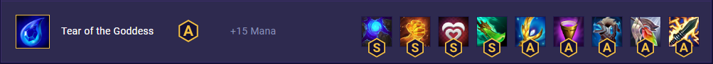 TFT Set 8 Tear of the Goddess