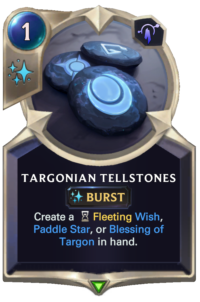 3d152e37-targonian-tellstones-lor-card targonian tellstones lor card