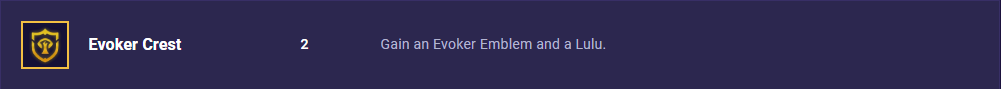 Evoker Crest TFT