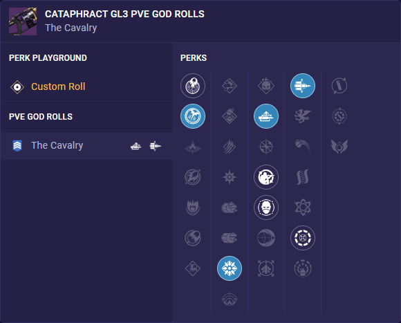 cataphract roll
