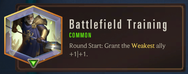 Battlefield Training (Lab of Legends)