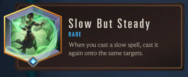Slow But Steady