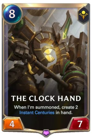 533dcfe6-the-clock-hand-lor-card-e1619545271349 The Clock Hand (LoR Card)