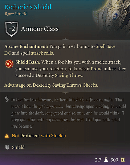 ketheric's shield