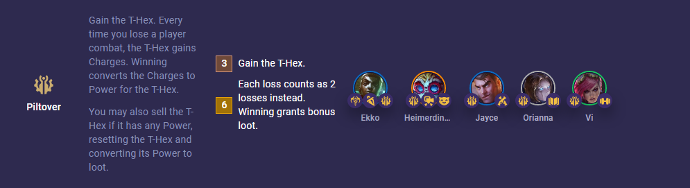 TFT Set 9 Piltover