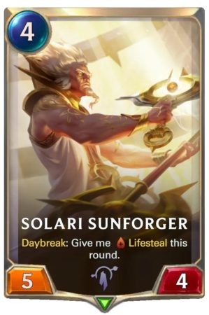 5d1165d4-solari-sunforger-lor-card-e1611169878754 Solari Sunforger (LoR Card)