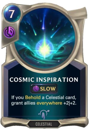 Cosmic Inspiration (LoR Card)