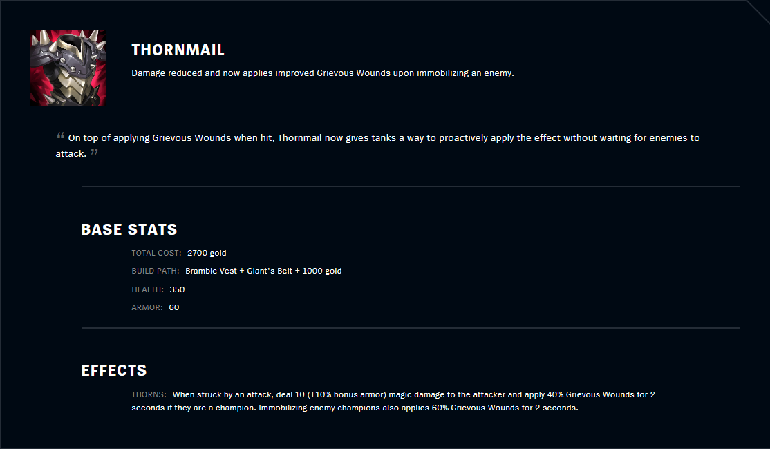 Thornmail