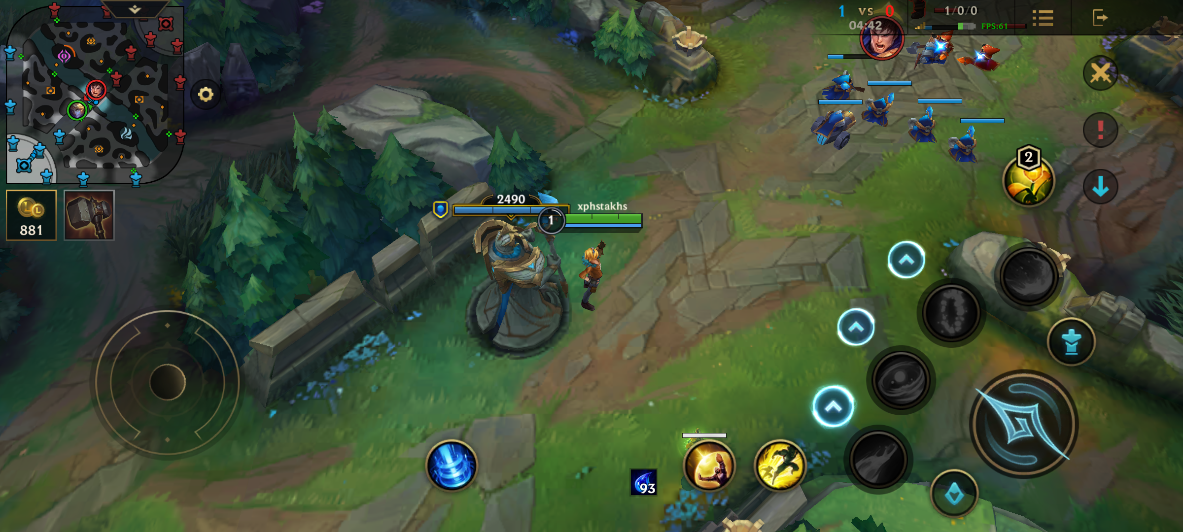 64123752-screenshot_wild-rift_2021-06-02-00-10-43-669 Ezreal Laning Phase