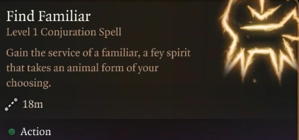 find familiar