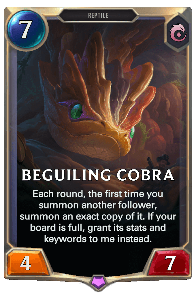 6825463b-beguiling-cobra-lor-card beguiling cobra lor card