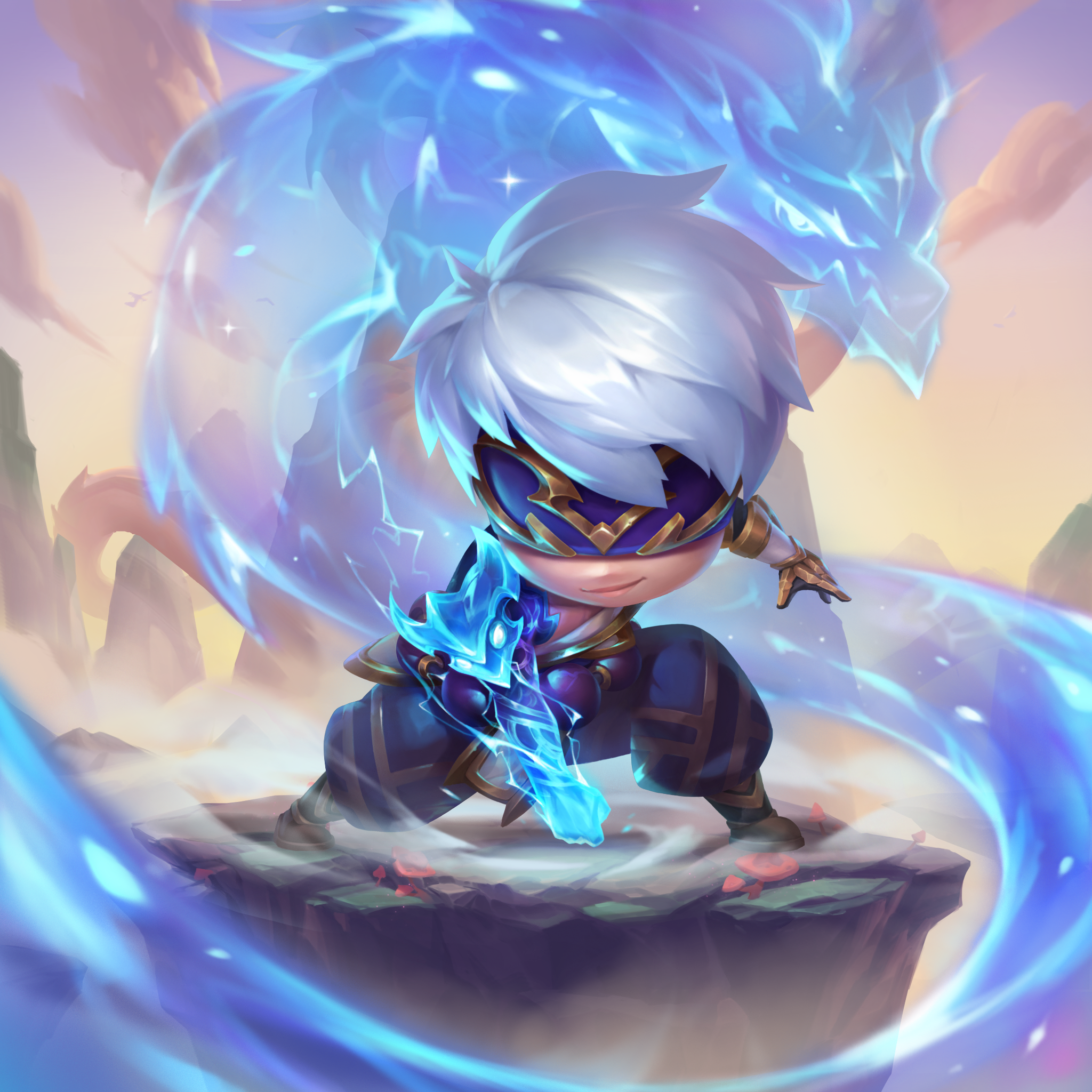 TFT Chibi Lee Sin Dragonmancer Little Legend