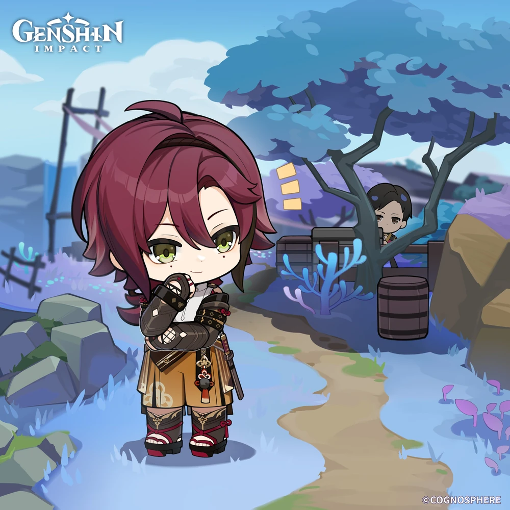 Genshin Impact Heizou Shorts