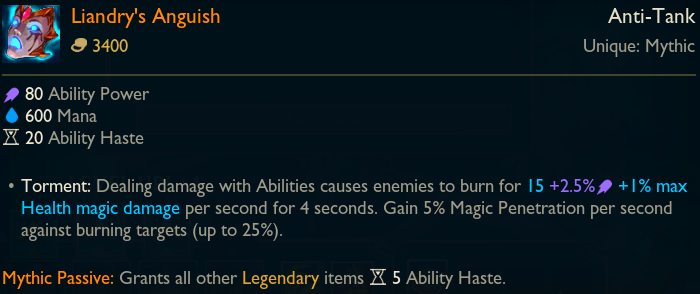 Mythic - Liandry's Anguish