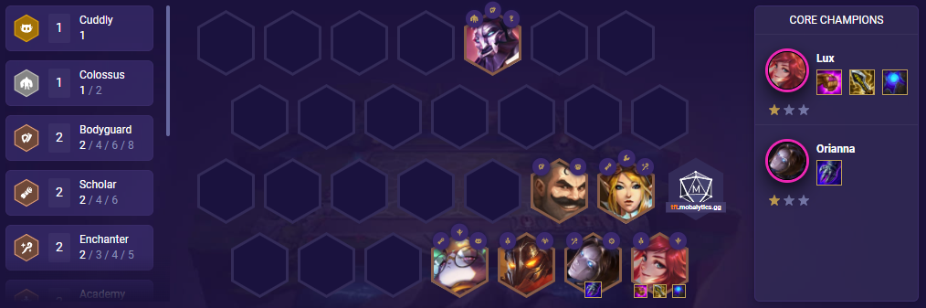 TFT Set 6 Team Comp Lux