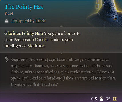 the pointy hat