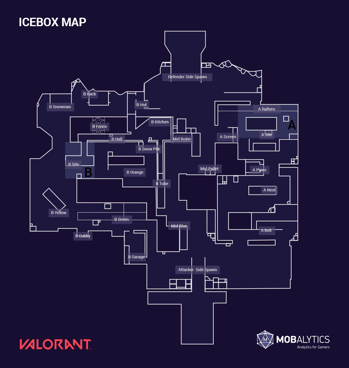 Icebox Map with callouts