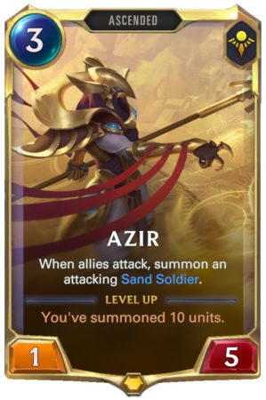 76e7b3b6-azir-level-1-lor-card-e1614709095519 Azir level 1 (LoR Card)