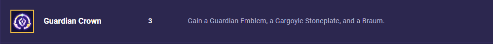 TFT Guardian Crown