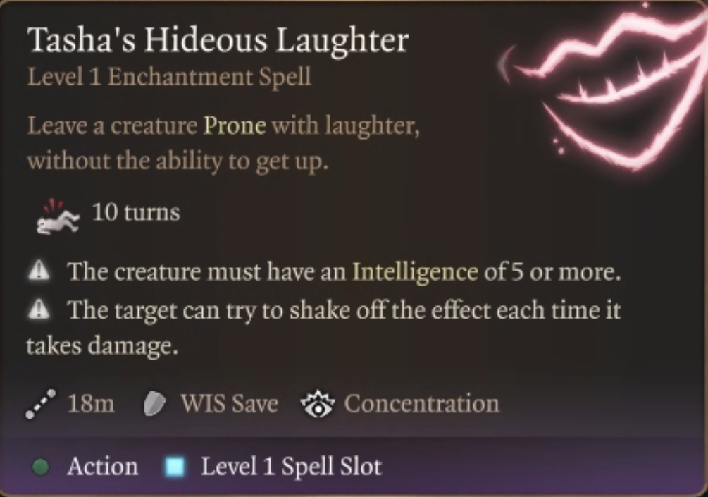 782a3176-bg3-tashas-hideous-laughter BG3 tasha's hideous laughter