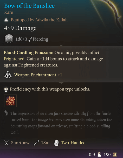 bow of the banshee