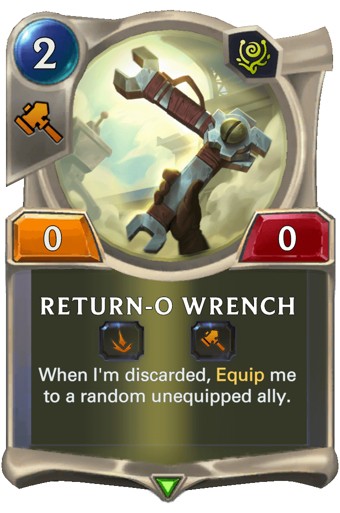 return o wrench lor card