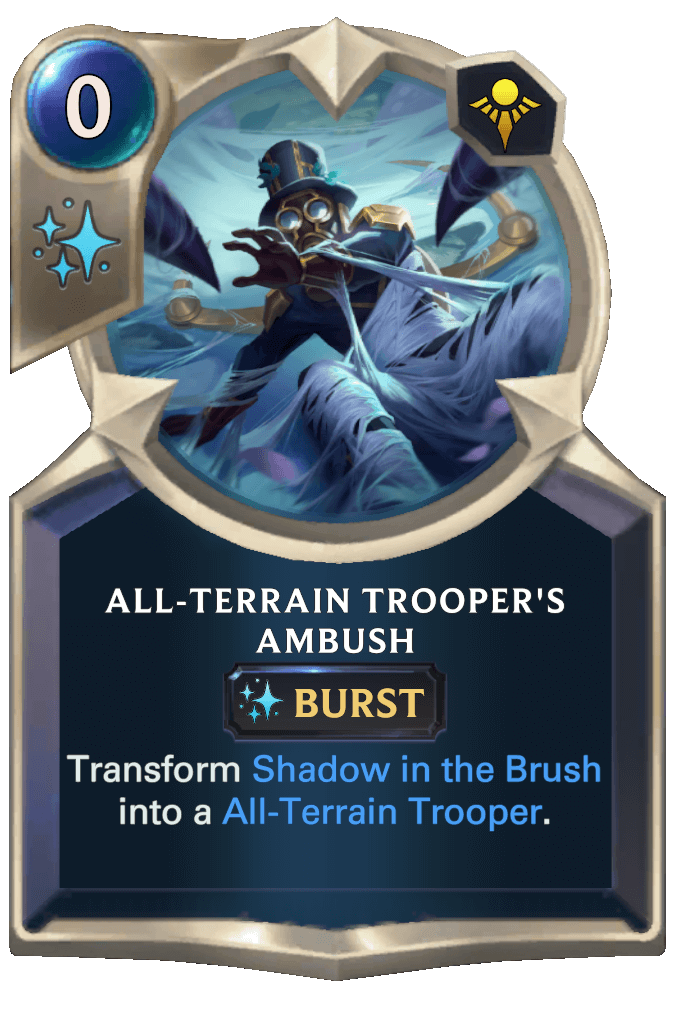 all-terrain trooper's ambush