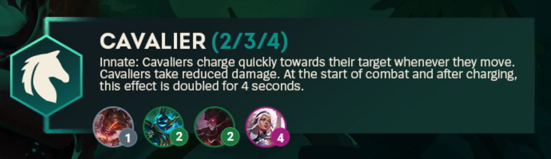 TFT Set 5 Cavalier